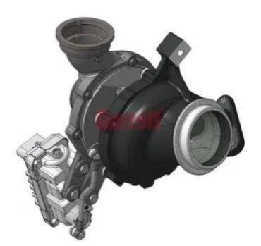 Турбіна, 2.2 CDI OM646.7 REA = Rotary Electronic Actuator GARRETT 823631-5002S (фото 1)