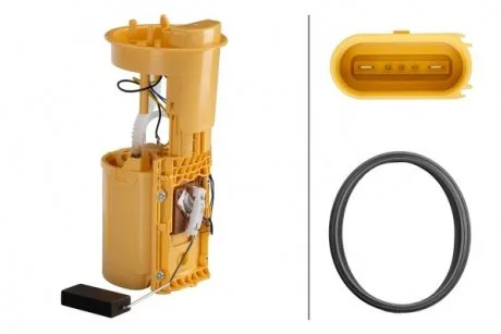 Насос паливний в зборі VW CADDY, з прокладкою HELLA 8TF 358 106-361