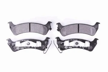 HELLA JEEP Тормозные колодки задние Grand Cherokee 91- Hella pagid 8DB 355 013-091