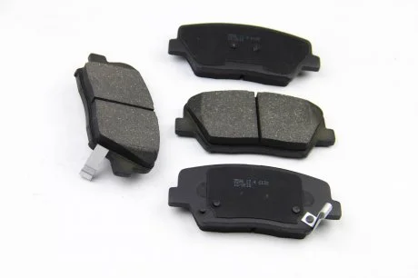 Гальмівні колодки пер. Santa Fe II/Carens IV/Sorento II/III 09- (Mando) Bremsi BP3596