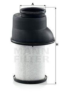 Фильтр вентиляции картера LC 11001X MANN LC 11 001 X (фото 1)