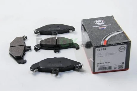 Гальмівні колодки зад. Laguna I 93-01 (brembo) (125,9x58,4x14,8) A.B.S. A.B.S. 36788