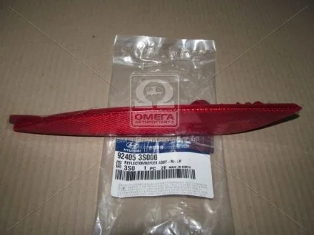 Світловідбивач бампера заднього лівий Sonata (10-) MOBIS 924053S000