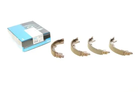 Колодки тормозные (задние) Hyundai i30/ix35/Kia Cee'd/PRO 1.4-2.0 06- (барабанные) (168x27) KAVO KBS-3414