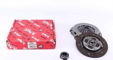 Комплект зчеплення Fiat Doblo 1.4D 10- (d=200mm) (+вижимний) (замінено 961895) Kawe 961878