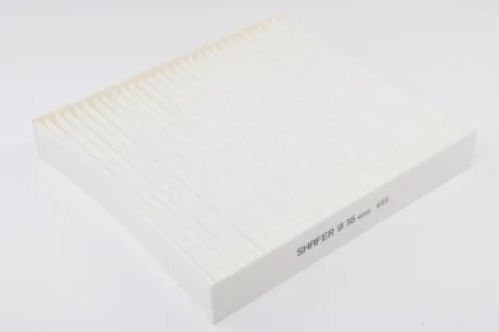 Фільтр салонний Toyora Camry, C-HR, Corolla, Highlander, Hilux VII/VIII, Prius, Lexus ES, RX, Mazda CX-9 (00-) 216x186x30 SHAFER SA345