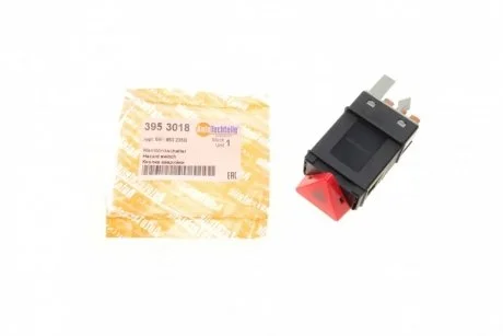 Кнопка аварійки, VW T4, 95- AUTOTECHTEILE 395 3018