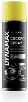 Средство для полировки и защиты приборных панелей (лимон) DXI1 COCKPIT SPRAY LEMON (500ML) DYNAMAX Dynamax 606136
