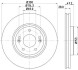 Диск тормозной передний Hyundai i40, ix35 1.6, 2.0 (10-), Tucson 2.0, 2.7 (04-10)/ Kia Rio III, Sportage (06-) Nisshinbo ND6011K (фото 1)