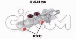 OPEL Главный тормозной цилиндр с ABS+ESP Combo 04-,Corsa C 00-,Tigra 04- (сист.Bosch) CIFAM 202-788