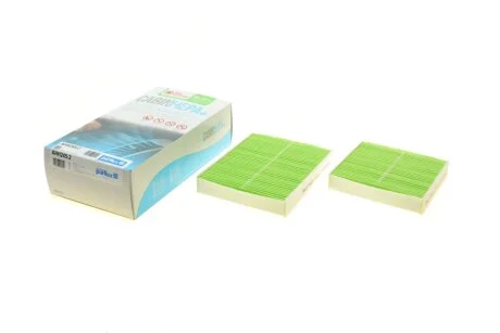 Фільтр салону Citroen C3/C4 Cactus/Peugeot 207/208 1.0-1.6 06- (антиалергенний, захист від вірусів) Purflux AHH245-2