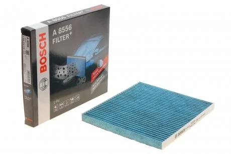 Фильтр салона Hyundai Tucson 04-10/i40 11-/ix35 09-/KIA Rio 05-/Sportage 94- (угольный/антиаллергенный) BOSCH 0 986 628 556 (фото 1)