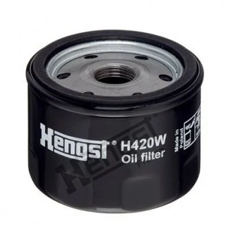 Фильтр масляный Ford Connect 1.0 EcoBoost 13- HENGST FILTER H420W