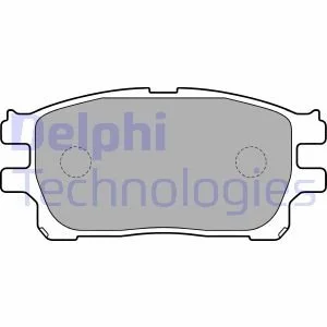 Комплект гальмівних колодок передн, TOYOTA PREVIA II 2.0D/2.4 02.00-02.06 DELPHI Delphi LP1784