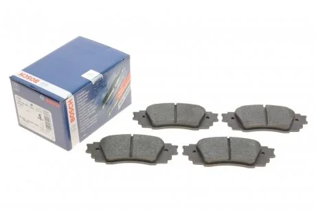 Колодки гальмівні (задні) Toyota C-HR 16--/Rav4 18-/Lexus RX 15- BOSCH 0986424840