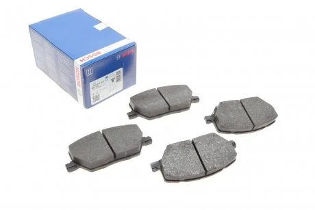 Колодки гальмівні (передні) Fiat 500X 1.4-1.6/1.6-2.0D 14-/ Jeep Renegade1.4-1.6/2.0CRD 14- BOSCH 0986494941