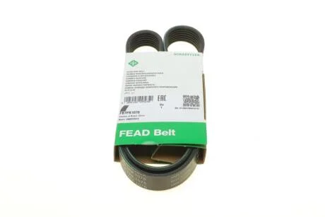 Ремінь генератора Fiat Ducato 2.3JTD 02- INA FB 7PK1076