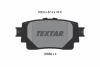 Тормозные колодки (задние) Toyota Rav4 18-/Highlander 19- (с датчиком) TEXTAR 2058201 (фото 1)