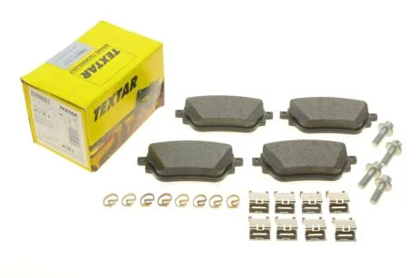 Колодки гальмівні (задні) MB A-class (W177)/B-class (W247) 18-/GLA-class (C118) 19- (TRW) Q+ TEXTAR 2298601