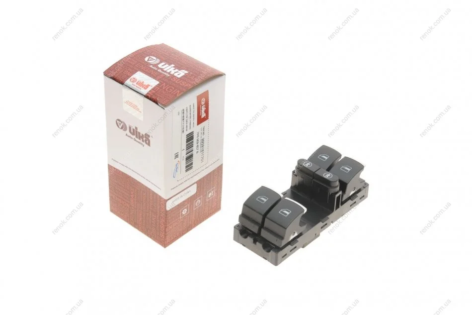Кнопка склопідіймача VW Touareg 10-18 (блок) Vika 99591811701 (фото 1)
