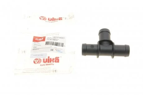 Фланец системы охлаждения VW Golf/Jetta/Tiguan/Crafter/T4 91- (тройник) Vika 19070795801