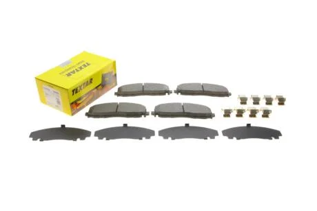 Колодки тормозные (передние) Jeep Wrangler 17-/Fiat Freemont 11- (Akebono) TEXTAR 2537801