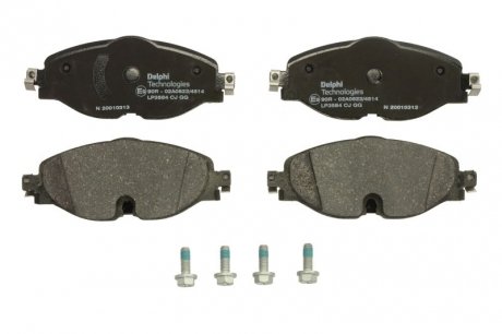 Гальмівні колодки, дискові Delphi LP3584