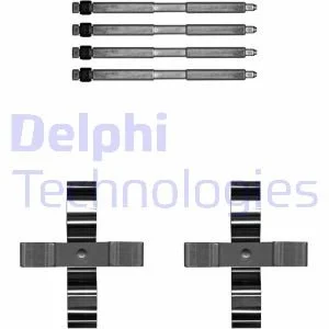 Монтажний компл.,гальм.колодки DELPHI Delphi LX0703