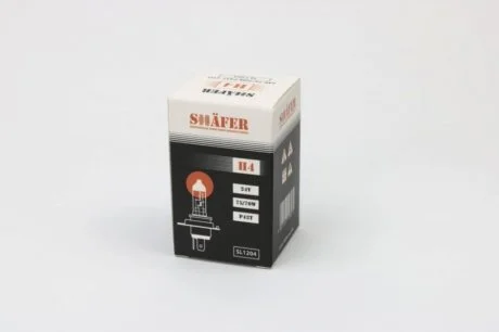 Лампа H4 24V 75/70W P43t SHAFER SL1204
