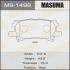 Колодка тормозная передняя Lexus RX 350 (06-08)/ Toyota Highlander (03-07) MASUMA MS1498 (фото 1)