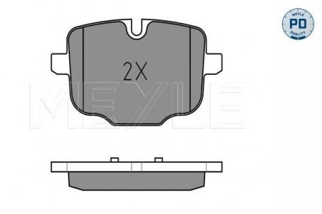 Тормозные колодки (задние) BMW 5 (F10/F11)/6 (F12/F13)/ 7 (G11/G12)/ X5 (G05)/ X6 (G06)/ X7 (G07)10- MEYLE 025 247 0318/PD (фото 1)