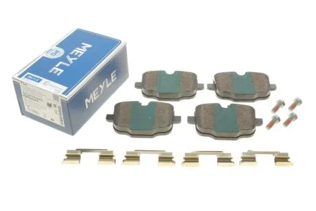 Колодки гальмівні (задні) BMW 5 (F10/F11)/6 (F12/F13)/ 7 (G11/G12)/ X5 (G05)/ X6 (G06)/ X7 (G07)10- MEYLE 025 247 0318/PD