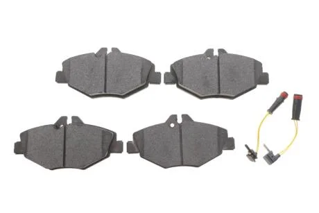 Колодки гальмівні (передні) MB E-class (W211/S211) 02-09 (+датчики) SOLGY 209190