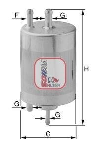 Фільтр паливний SOFIMA S 1958 B