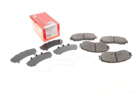 Колодки гальмівні (передні) Honda CR-V IV 1.6-2.4i 12- (Akebono) ZIMMERMANN 24342.180.2