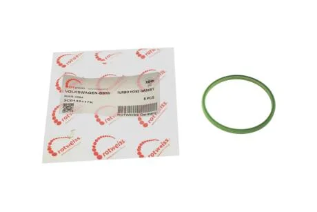 Прокладка патрубка інтеркулера ущільнююча VW T5 2.5 TDI 03-09/BMW X6 3.0d 08-14 (67.9mm) ROTWEISS RWS2584