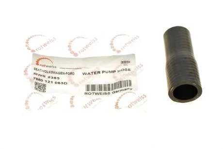Патрубок системы охлаждения VW Sharan 1.9/2.0 TDI 95-10 ROTWEISS RWS2385