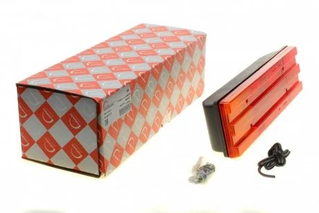 Ліхтар задній MB 609-814D (червоний) ROTWEISS RW54033