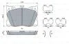 Гальмівні колодки BOSCH 0986424335 (фото 1)