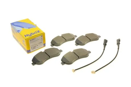 Тормозные колодки (передние) Ford Transit Custom/Tourneo Custom V362 12-/Transit V363 13- (+датчики) Metelli 22-0990-0