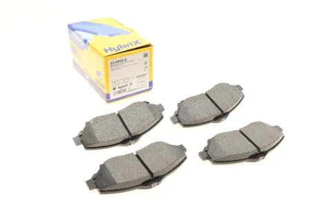 Колодки гальмівні (передні) Chrysler Grand Voyager/Dodge Caravan/Journey/Jeep Cherokee/Compass 07- Metelli 22-0862-0