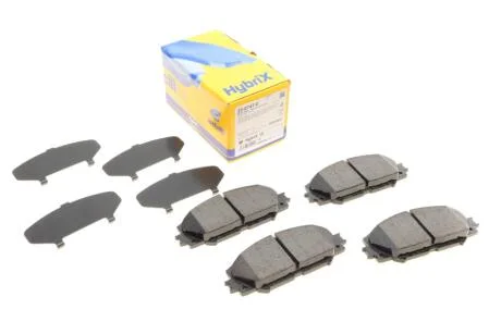 Колодки гальмівні (передні) Toyota Corolla 01-18/Auris 07-12/Rav4 III 05-/Yaris/Prius+ 12- Metelli 22-0747-0