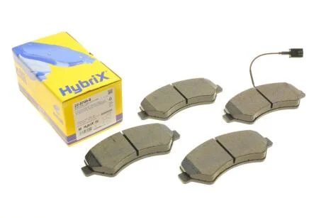 Колодки гальмівні (передні) Citroen Jumper/Fiat Ducato/Peugeot Boxer 06- R16 (+датчик) Metelli 22-0709-0