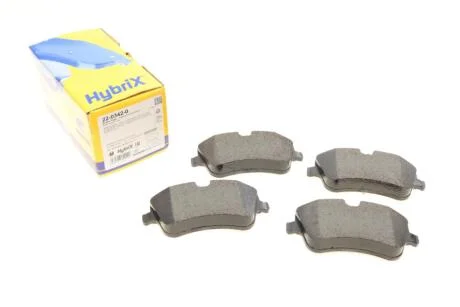 Колодки гальмівні (передні) MB C-class (W203/CL203/S203)/CLK-class (C209)/SLK-class (R171) 00-11 Metelli 22-0342-0