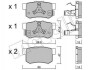 Колодки гальмівні (задні) Honda Accord VIII 08-/CR-V II 01-07/CR-V IV 12-/FR-V 04- Metelli 22-0173-1 (фото 1)