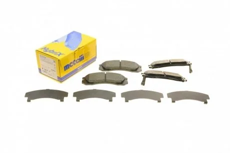 Колодки гальмівні (передні) Citroen C-Crosser 07-/Mitsubishi Outlander/Pajero 98-/Lancer/L400 94-03 Metelli 22-0134-0