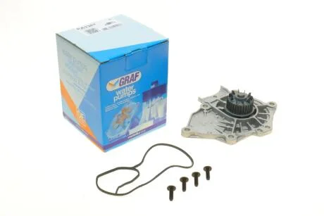 Насос воды Audi Q5 2.0TFSI 17-/VW Jetta 1.8TSI 14-16/Tiguan Allspace 2.0TSI 17-(29z) (B/B) (7 лоп) GRAF PA1367