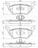 FORD Тормозные колодки задн. Maverick 01- BOSCH 0986494683 (фото 1)