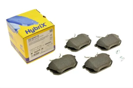 Колодки гальмівні (задні) Mitsubishi Colt 04-12/Space Star 98-04/Carisma 95-06/Volvo S40/V40 95-04 Metelli 22-0347-0