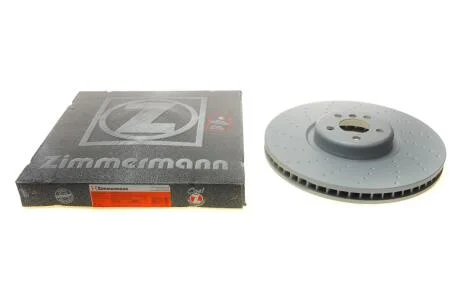 Диск гальмівний (передній) BMW 5 (G30/F90)/7 (G11/G12)/X5 (G05/F95) 15- (395x36) (L) ZIMMERMANN 150.2957.20